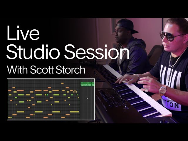 Live Studio Session with Scott Storch (Sneak Peek)