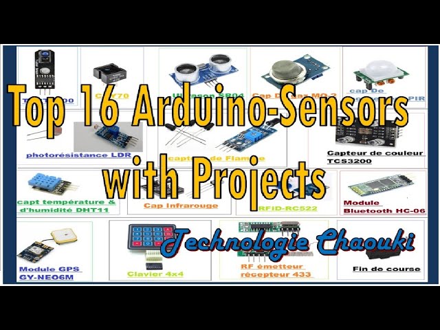 Top 16 Arduino-Sensors with Projects for Beginners
