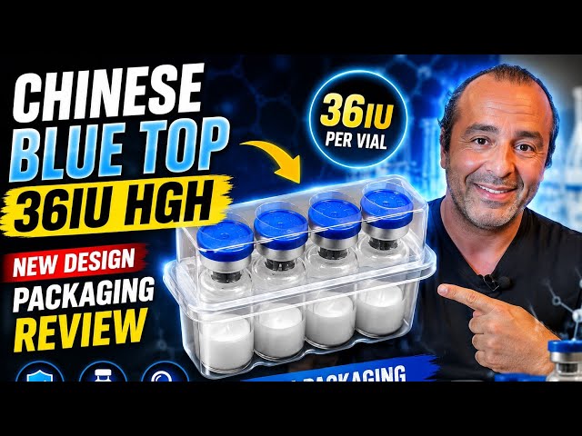 Chinese Blue Top 36IU HGH: New Design Packaging Review