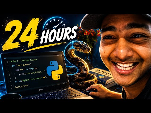 🐍 Can I Learn Python from Scratch in Just 24 Hours?