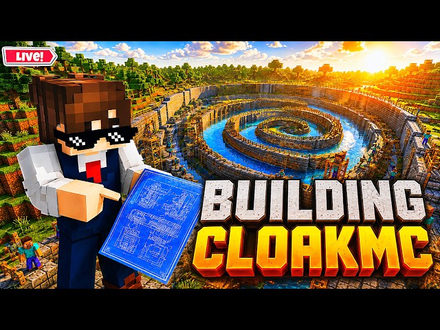 🔴LETS PLAY MINECRAFT ON Cloak MC // #shorts #minecraft #minecraftlive #minecrafthindi