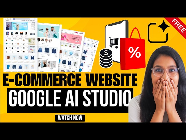 AI Website Builder: Create a Full Store, Cart, Checkout & Payments | Google AI Studio