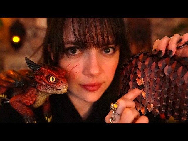 ASMR Adopting a Dragon  🏰⚔️🐉 (personal questions, armor measuring, fantasy roleplay)
