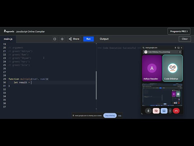 Function in JavaScript