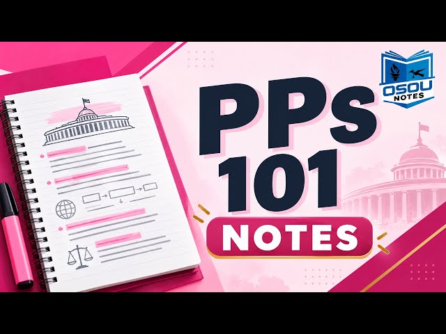PPS 101 Complete Notes | OSOU Political Science 1st Semester | Easy Explanation