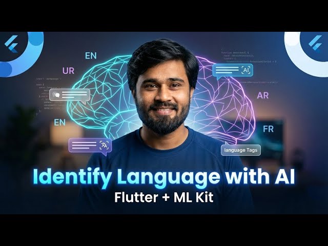 Language Identifier with AI in Flutter using Google Machine Learning Kit Natural Language API
