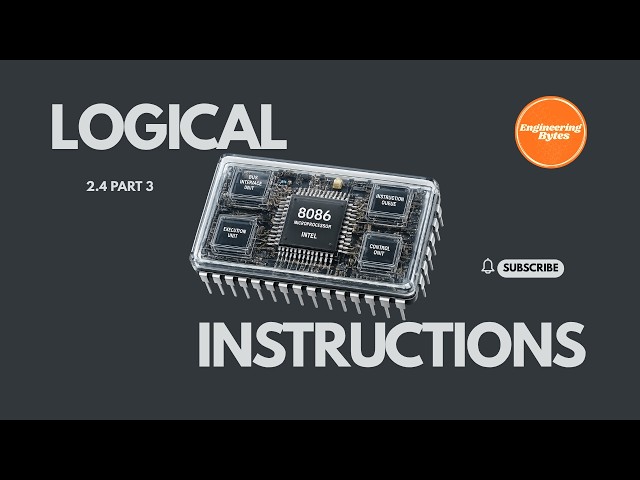2.4.3 8086 ROL & ROR Instructions Explained | Rotate Instructions with Examples | EngineeringBytes