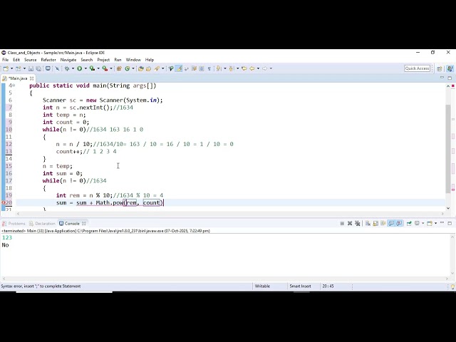 Armstrong Number in Java | Java Looping Program Explained | Beginner Tutorial
