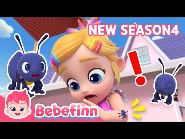 [2025 NEW] One Little Tiny Ant Keep Crawling Up + More Nursery Rhymes for Kids @Bebefinn