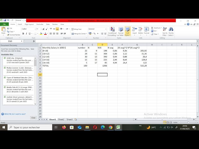 Variance & Standard Deviation Explained | Statistics with Excel