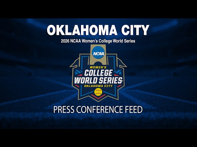 2026 Women's College World Series Texas Tech vs Alabama Press Conferences