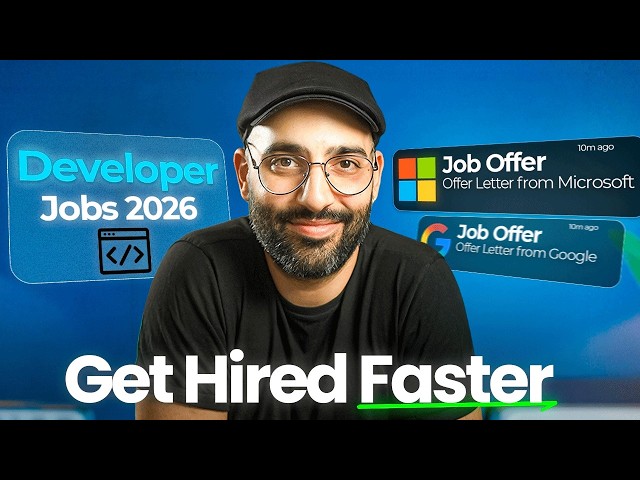 If You Want a Developer Job in 2026, Stop Doing This