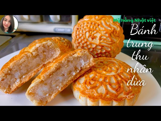 Coconut Mooncakes / Soft, Chewy, and Delicious / Easy to Make at Home