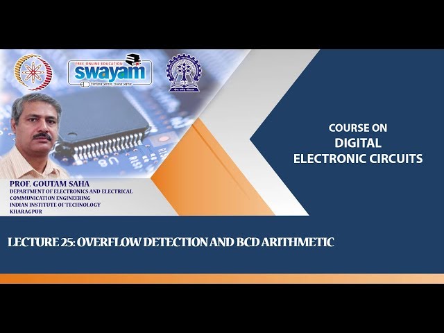 Lecture 25: Overflow Detection and BCD Arithmetic