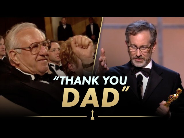 “Thank You Dad!” | Oscar Winners Thank Their Fathers