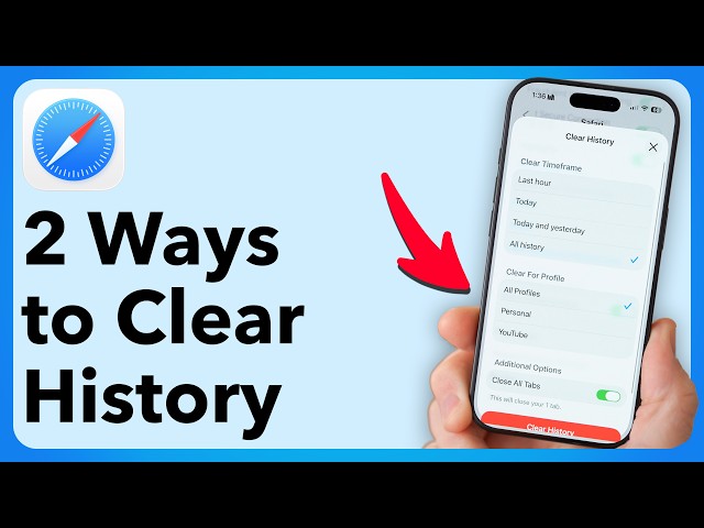 Need To Clear Safari History On iPhone? 2 Ways!