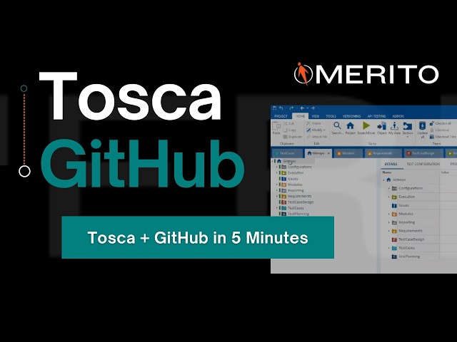 How to Connect Tricentis Tosca with GitHub (A Step-by-Step Guide by Merito)