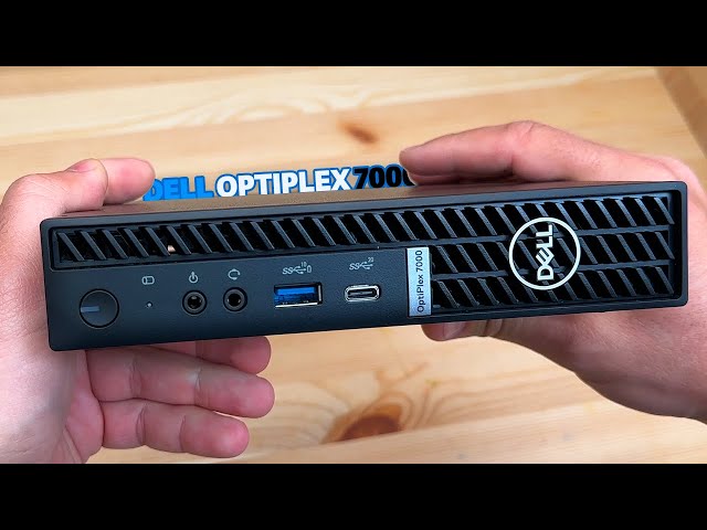 DELL OptiPlex 7000 Micro — Unboxing & Hands-On (Business Desktop PC)