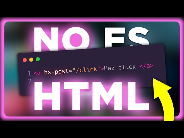 🌐 HTMX explicado en 120 segundos