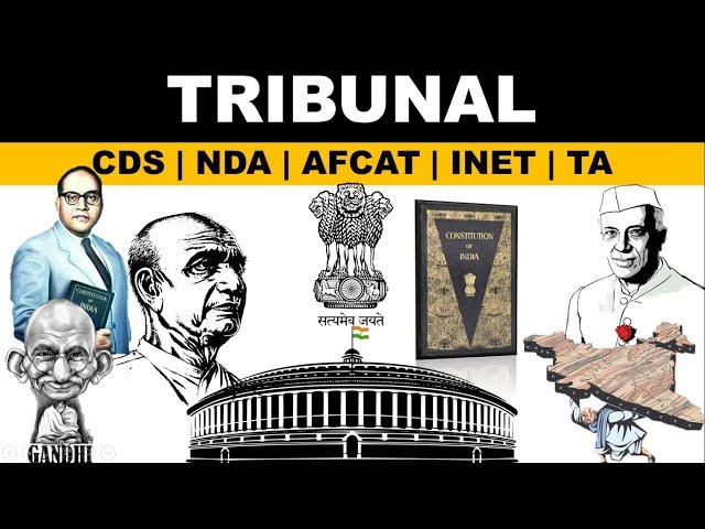 Tribunal | CDS | INET | NDA | AFCAT | SSB | Polity by Shubham Varshney