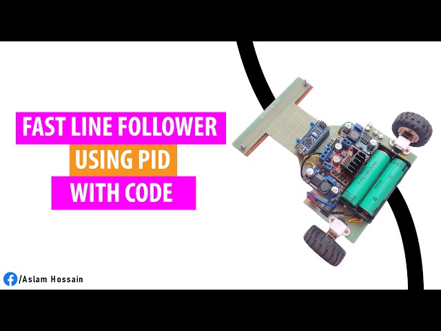 Fast Line Follower Robot using PID | How to Make Competitive LFR