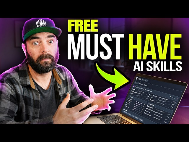 9 Free AI Skills That Feel Like Cheat Codes