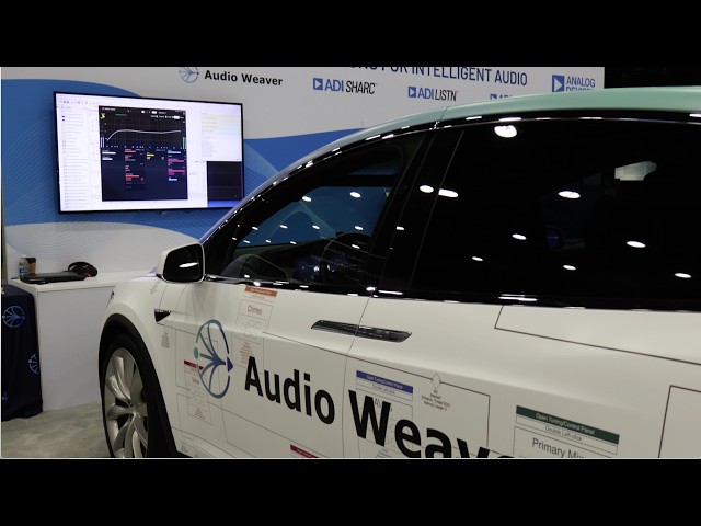 Audio Weaver with Abbey Road Demo on ADI SharcFX at AES Detroit 2026