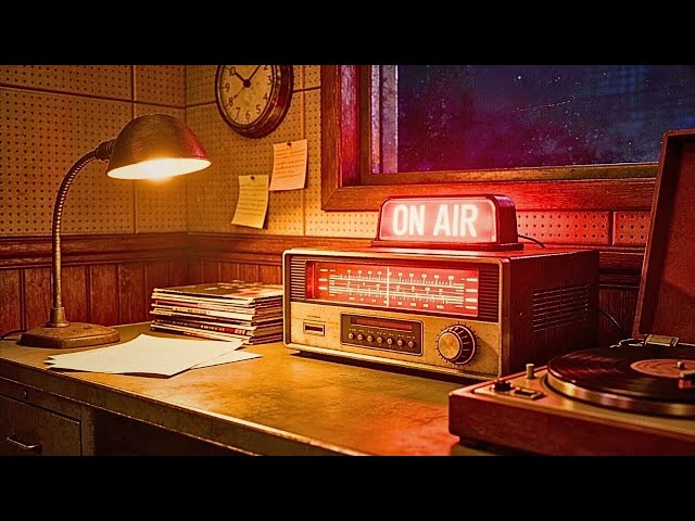 Late Night Jazz Radio 📻 Authentic 1940s live Broadcast with Ads