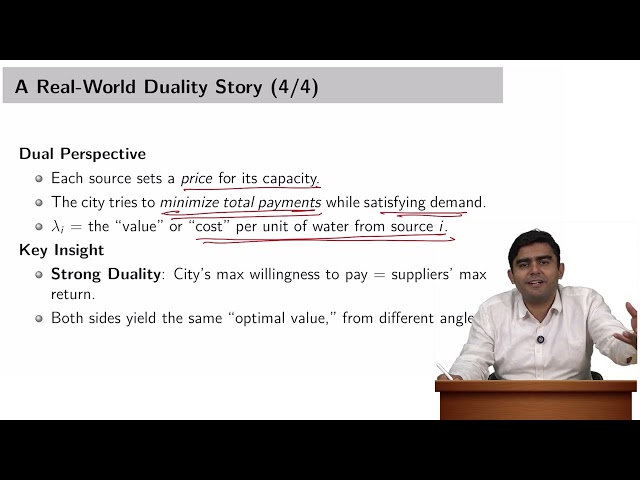 LP Duality & Sensitivity analysis #CH23SP #swayamprabha