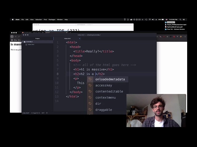 [commlab] intro to  html and css