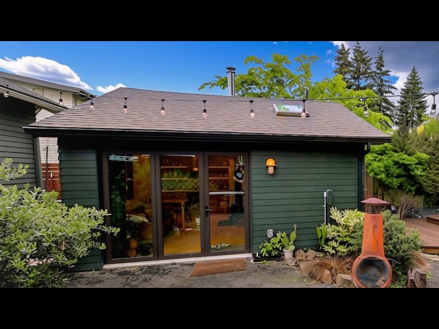 They Turned Their Garage into a Tiny House & Rent out the Main House