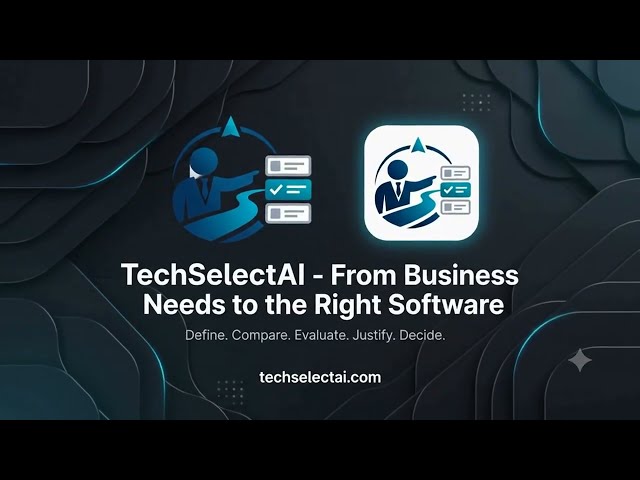 How to Choose the Right Business Software with AI | TechSelectAI Software Selection Platform