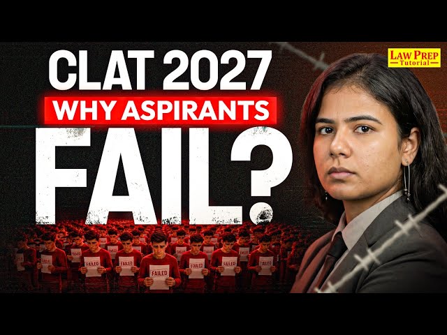 Why Most CLAT 2027 Aspirants Fail 🚨 | 10 Mistakes You Must Avoid