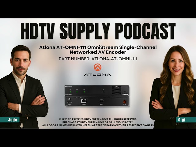 Atlona AT-OMNI-111 OmniStream Single-Channel Networked AV Encoder