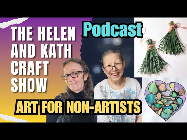 Pine needle brushes & Neurographic Magic: Anyone Can Be An Artist! 🎨 | Mid-Week Podcast