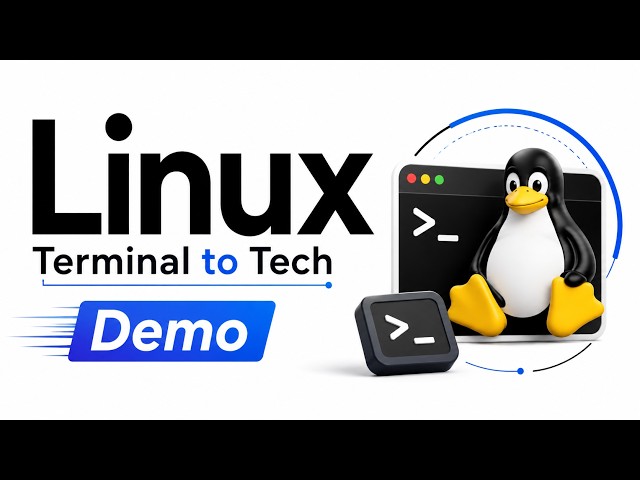 Terminal to Tech | Linux Demo Class 🐧 | Master Linux from Scratch | BluJay Technologies