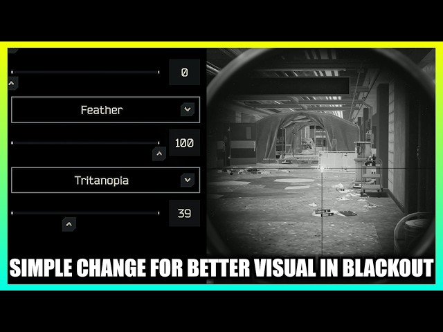 Simple Change for Better Visual in Blackout Night Labs Raid