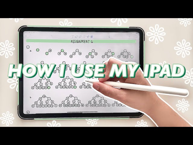HOW I USE MY IPAD AS A COMPUTER SCIENCE STUDENT | how I take notes & apps I use