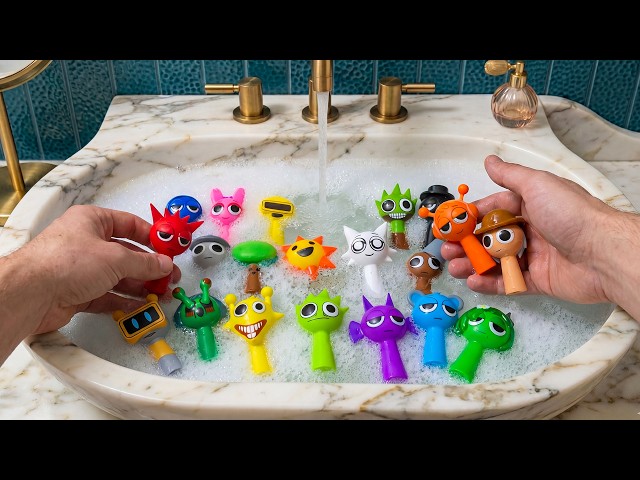 LIVE Searching for All Sprunki in the Bathroom – Can You Find Them?
