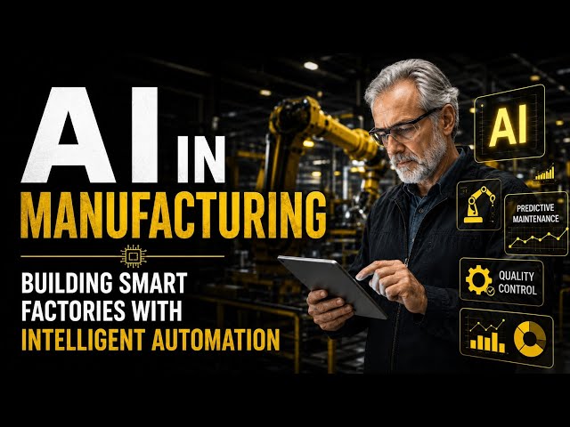 AI in Manufacturing | Building Smart Factories with Intelligent Automation | Uplatz