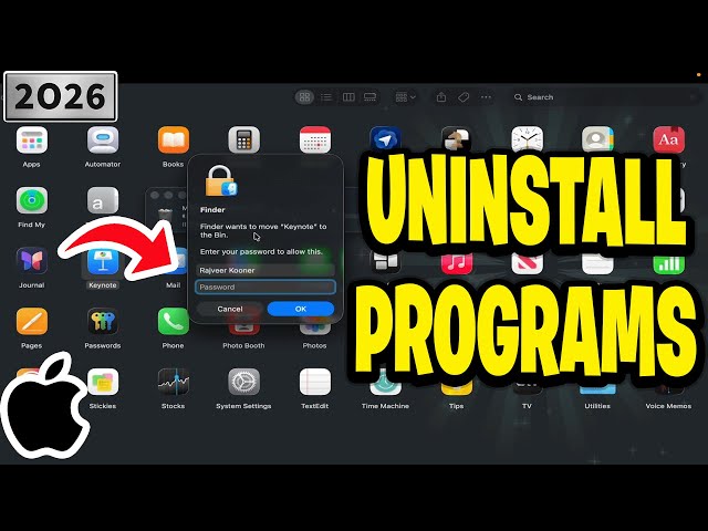 How to Uninstall Programs on Mac | Permanently Delete Application on Mac - 2026