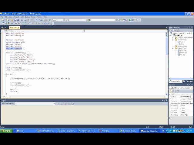 Module 3: useSTLvector