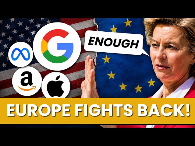 Europe Takes On Big Tech - Google Loses Again!