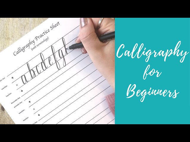 Calligraphy for Beginners | Learn the Basics