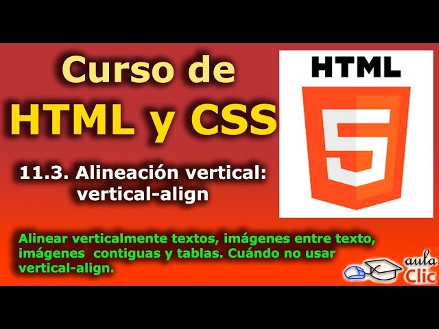 HTML and CSS Course. 11.3. Vertical alignment: vertical-align
