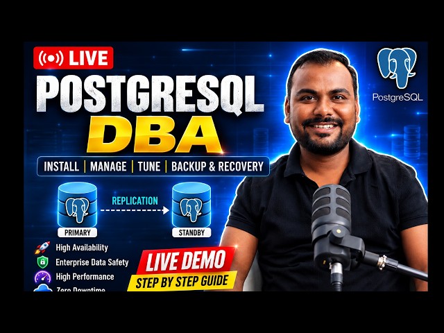 Learn PostgreSQL Administration-Live Session