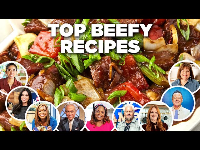 The BEST Beefy Recipe Videos from Food Network Chefs 🤌🌟
