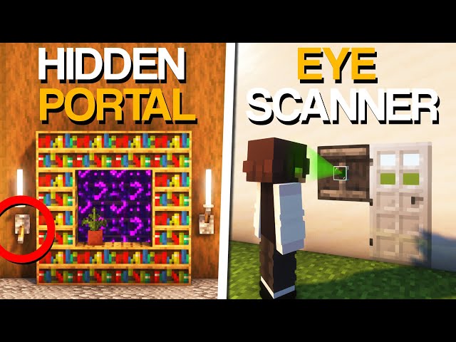 Minecraft: 5+ NEW Redstone Build Hacks & Ideas!