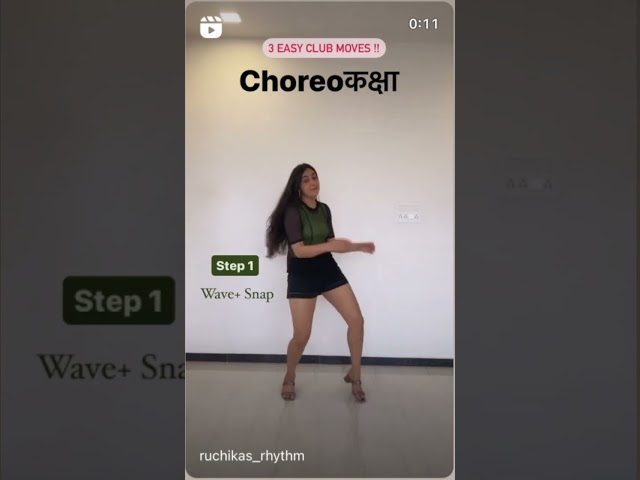 Three Easy Club Moves | Learn Party Moves #dancetutorial  #club #easysteps