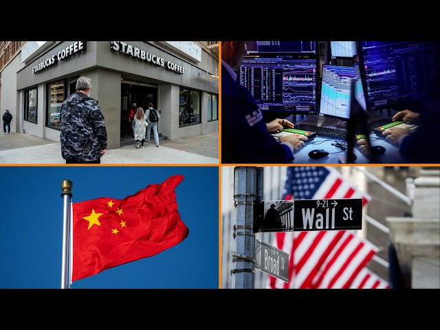 Bloomberg Money Minute: Starbucks Closures, Market Slide, and US China Trade Talks